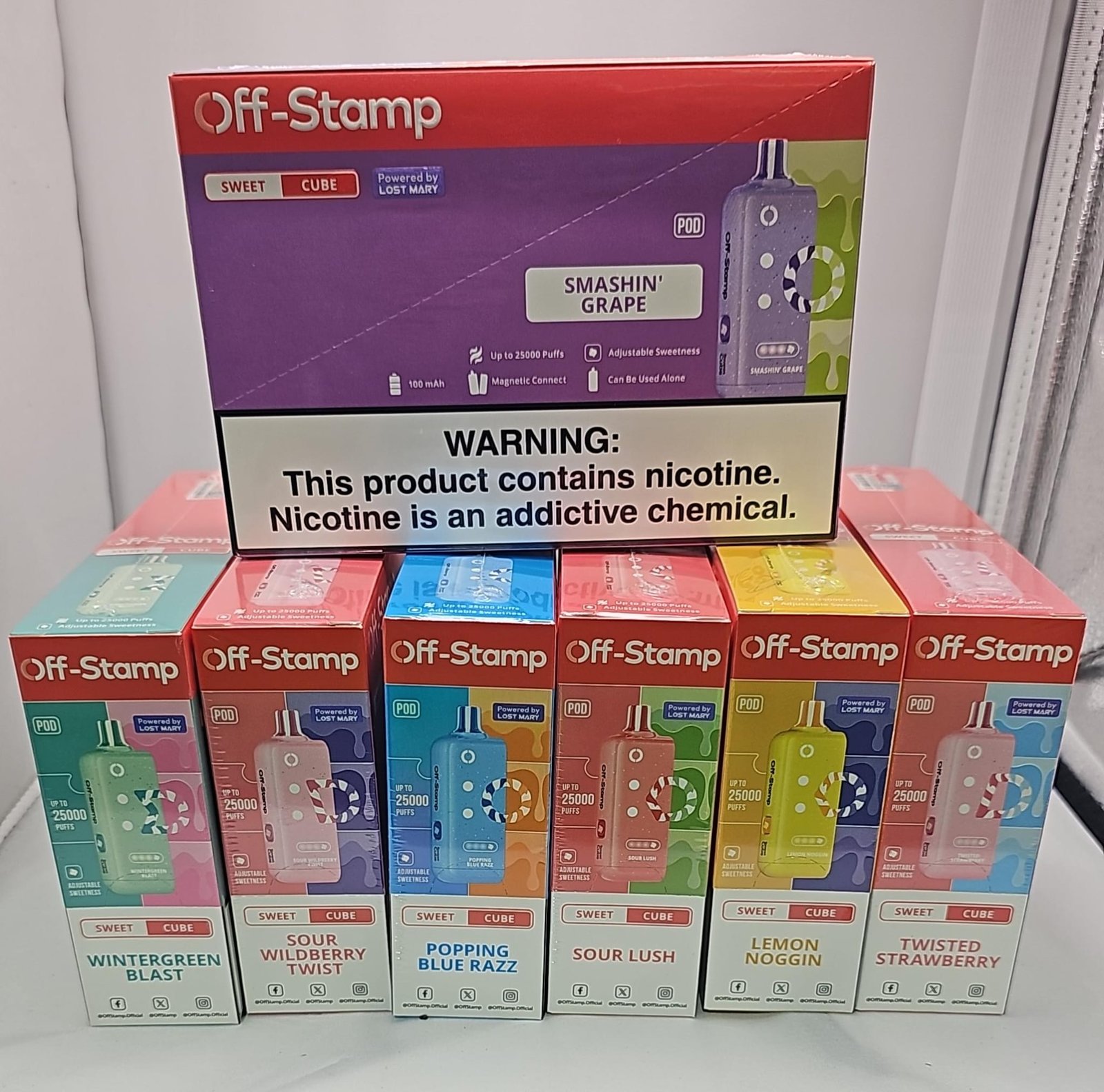 OFF STAMP SWEET CUBE POD 25K